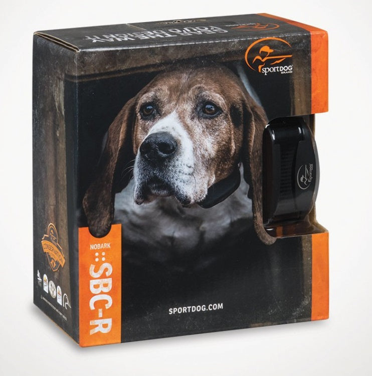 Product page of No Bark SBC-R collar